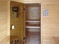 Eingangsbereich der Sauna